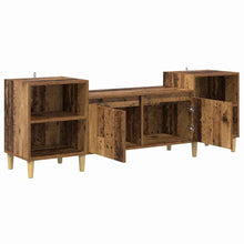 TV-kast Oud Hout 160 x 35 x 55 cm Bewerkt hout