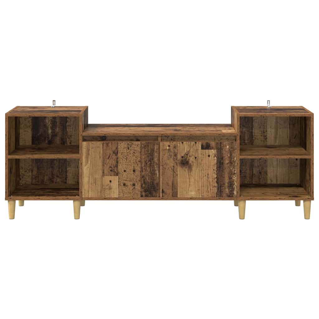 TV-kast Oud Hout 160 x 35 x 55 cm Bewerkt hout