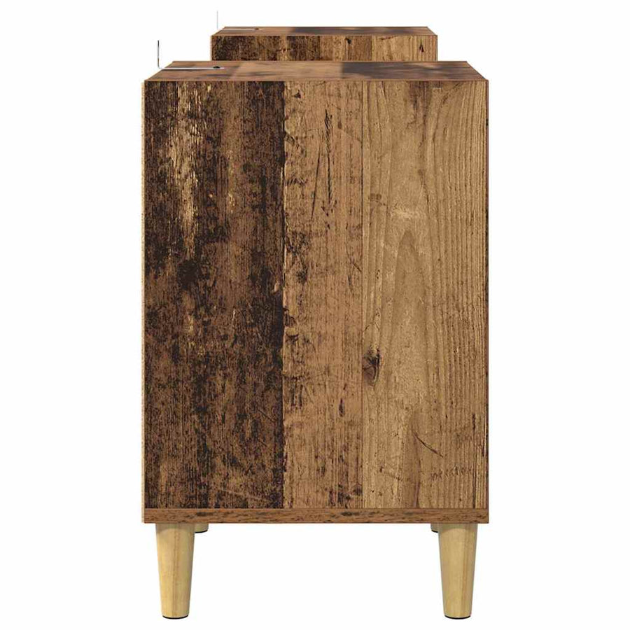 TV-kast Oud Hout 160 x 35 x 55 cm Bewerkt hout