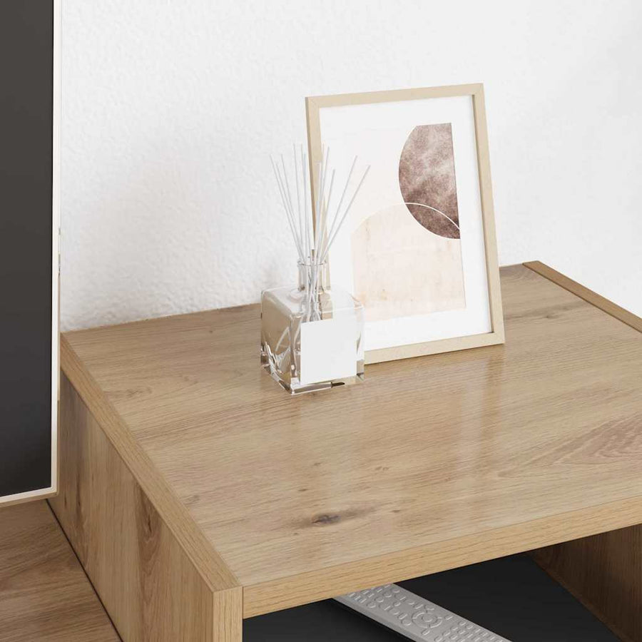 TV-kast Artisan Eiken 160 x 35 x 55 cm Bewerkt hout