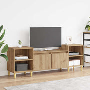 TV-kast Artisan Eiken 160x35x55 cm bewerkt hout