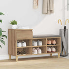 Shoe Cabinet Artisan Oak 102 x 36 x 60 cm Engineered Wood