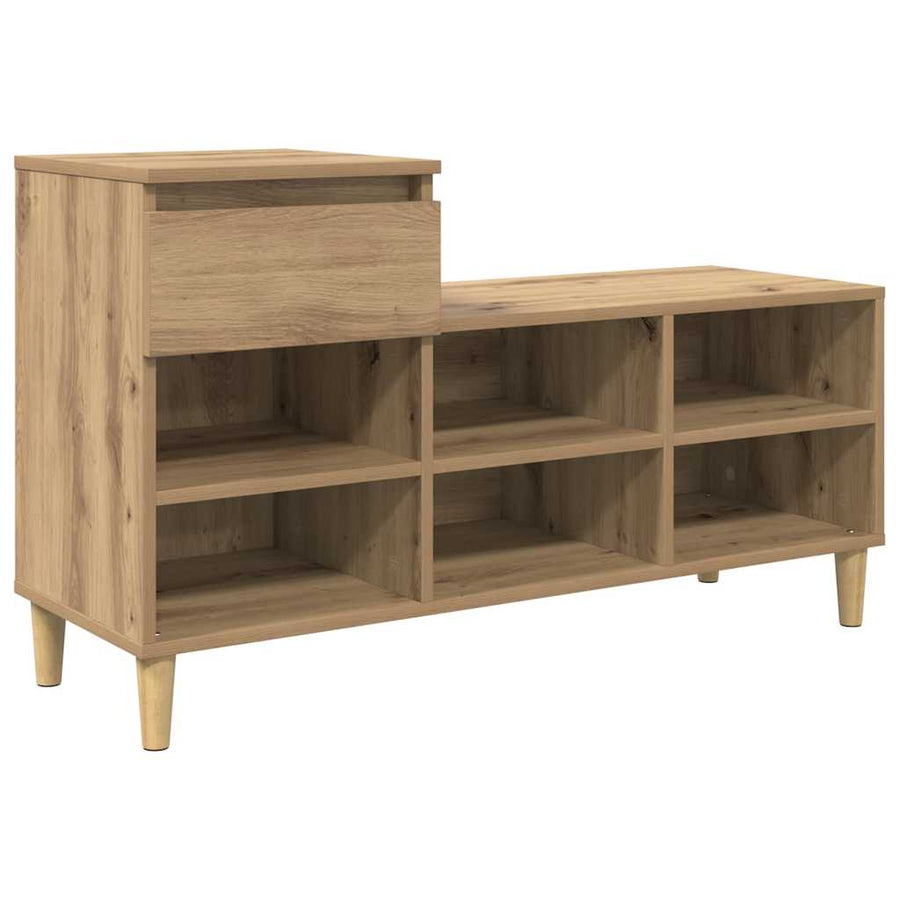 Schoenenkast Artisan Eiken 102 x 36 x 60 cm Bewerkt hout
