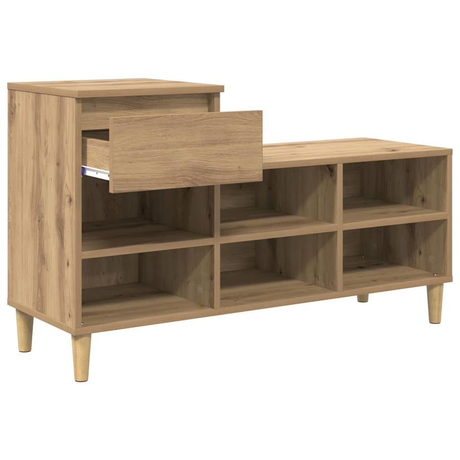 Schoenenkast Artisan Eiken 102 x 36 x 60 cm Bewerkt hout