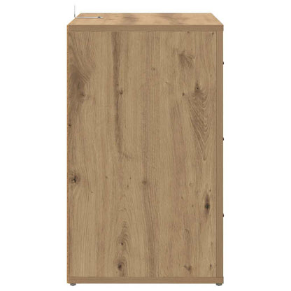 Nachtkastje met lade Artisan Eiken 35 x 50 x 60 cm Bewerkt hout