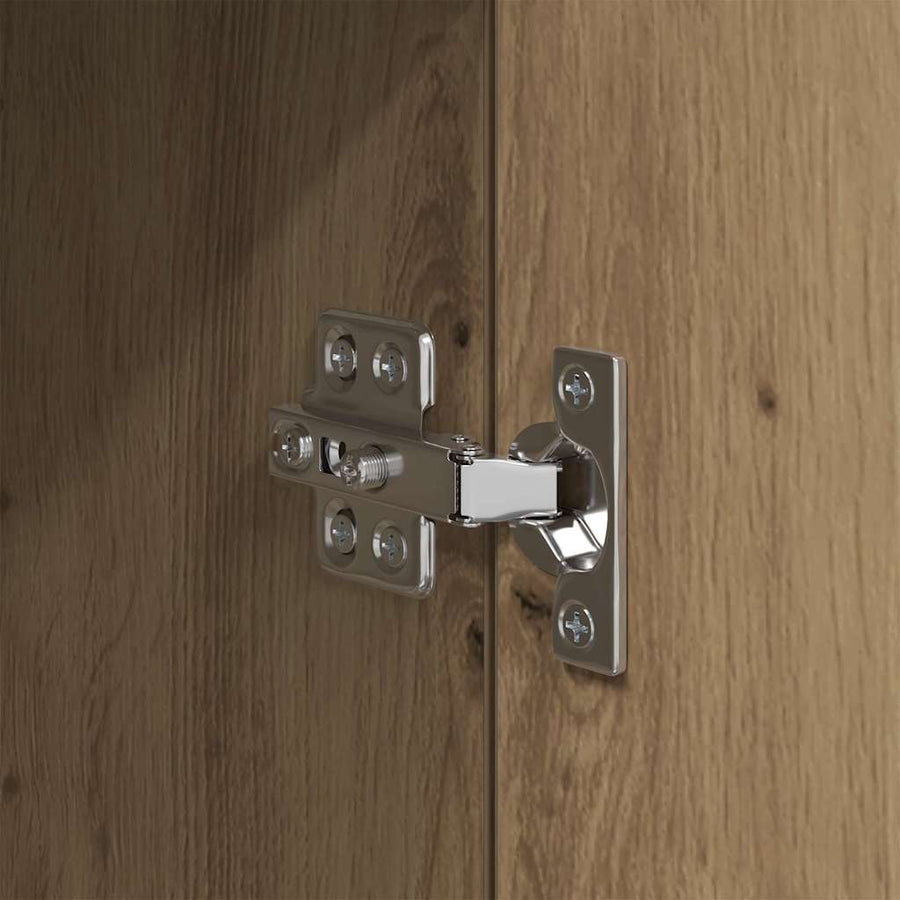Nachtkastje met lade Artisan Eiken 35 x 50 x 60 cm Bewerkt hout