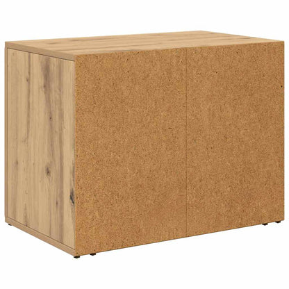 Nachtkastje met lade Artisan Eiken 35 x 60 x 50 cm Bewerkt hout