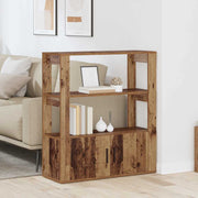 Dressoir 80x30x90 cm bewerkt hout