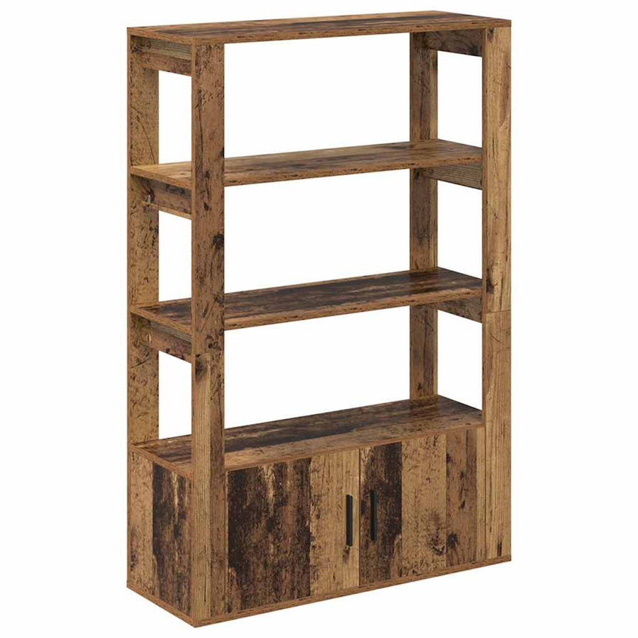 Dressoir Oud hout 30 x 80 x 119,5 cm Bewerkt hout