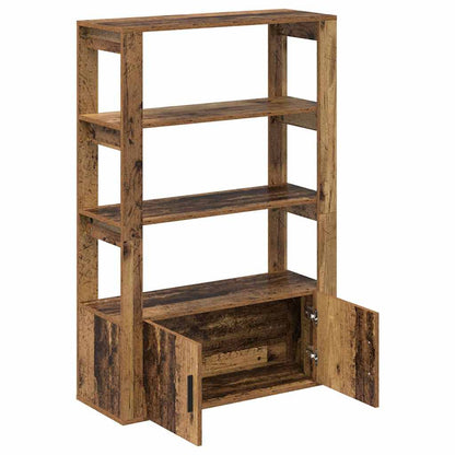Dressoir Oud hout 30 x 80 x 119,5 cm Bewerkt hout