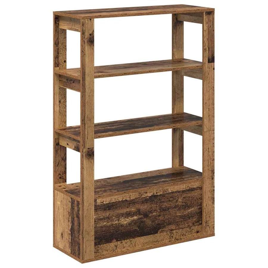 Dressoir Oud hout 30 x 80 x 119,5 cm Bewerkt hout