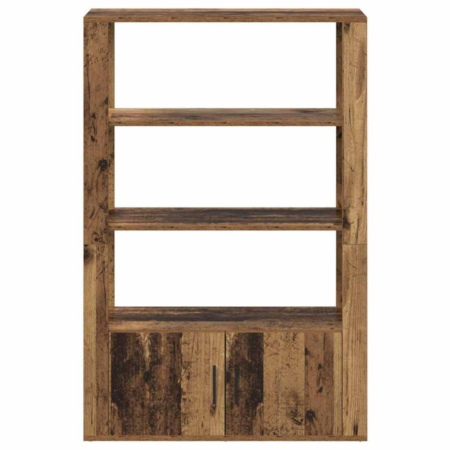 Dressoir Oud hout 30 x 80 x 119,5 cm Bewerkt hout