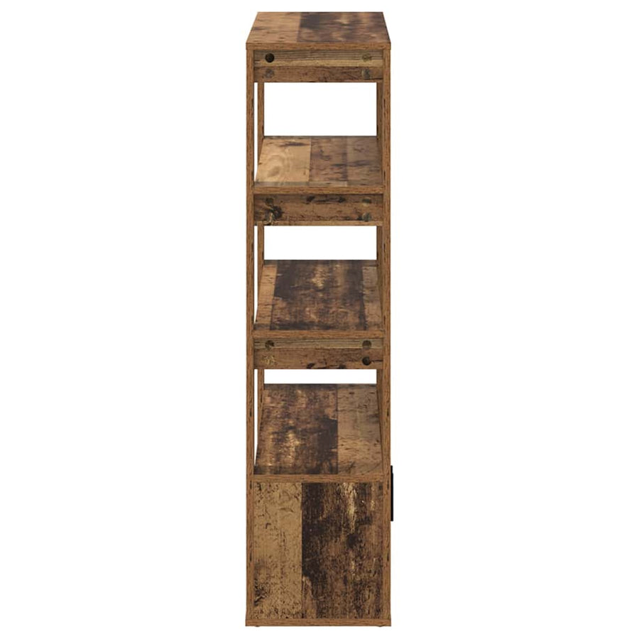 Dressoir Oud hout 30 x 80 x 119,5 cm Bewerkt hout