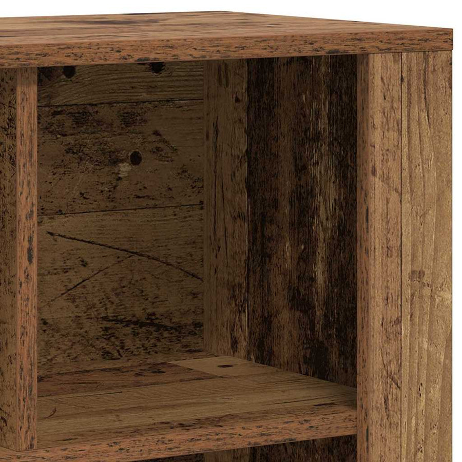 Dressoir Oud Hout 80 x 30 x 53 cm Bewerkt hout