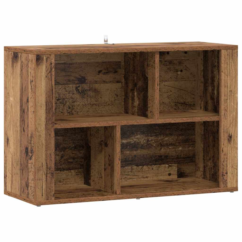 Dressoir Oud Hout 80 x 30 x 53 cm Bewerkt hout