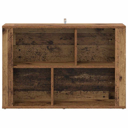 Dressoir Oud Hout 80 x 30 x 53 cm Bewerkt hout