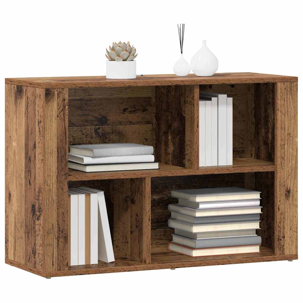 Dressoir Oud Hout 80 x 30 x 53 cm Bewerkt hout