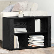 Dressoir zwart eiken 80x30x53 cm