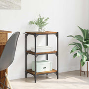 Boekenkast 40x33x70.5 cm hout ijzer