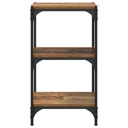 Boekenkast Oud hout 40 x 33 x 70,5 cm Gemonteerd hout en ijzer
