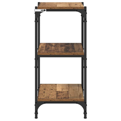 Boekenkast Oud hout 40 x 33 x 70,5 cm Gemonteerd hout en ijzer