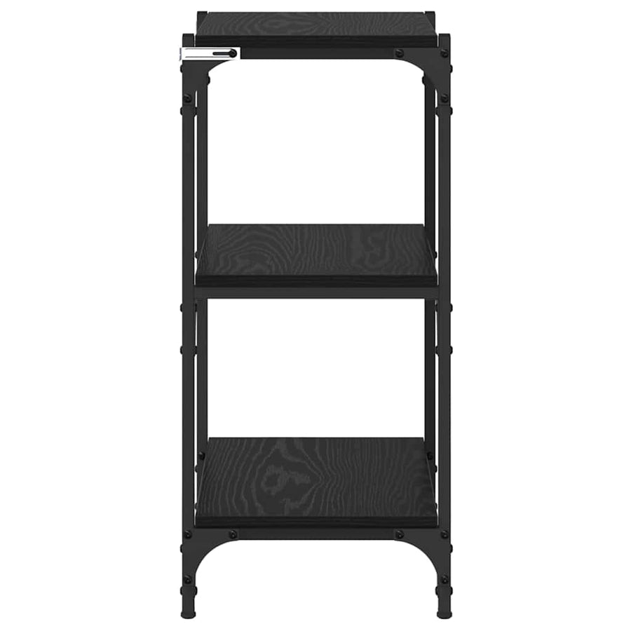 Boekenkast Zwart eiken 40 x 33 x 70,5 cm