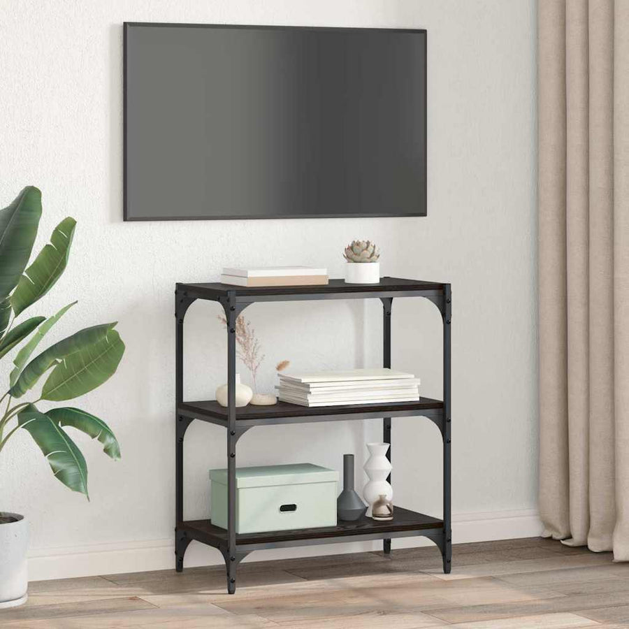 Boekenkast Zwart eiken 60 x 33 x 70,5 cm