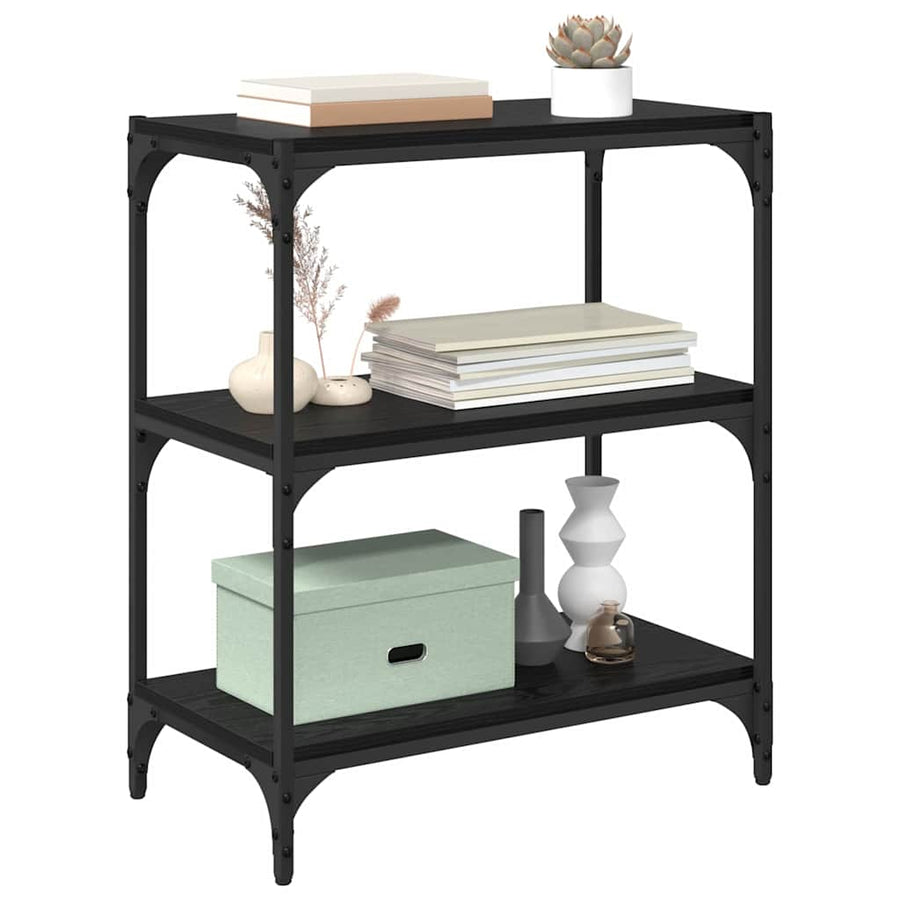 Boekenkast Zwart eiken 60 x 33 x 70,5 cm