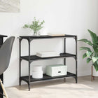 Black Oak Bookcase 80 x 33 x 70.5 cm