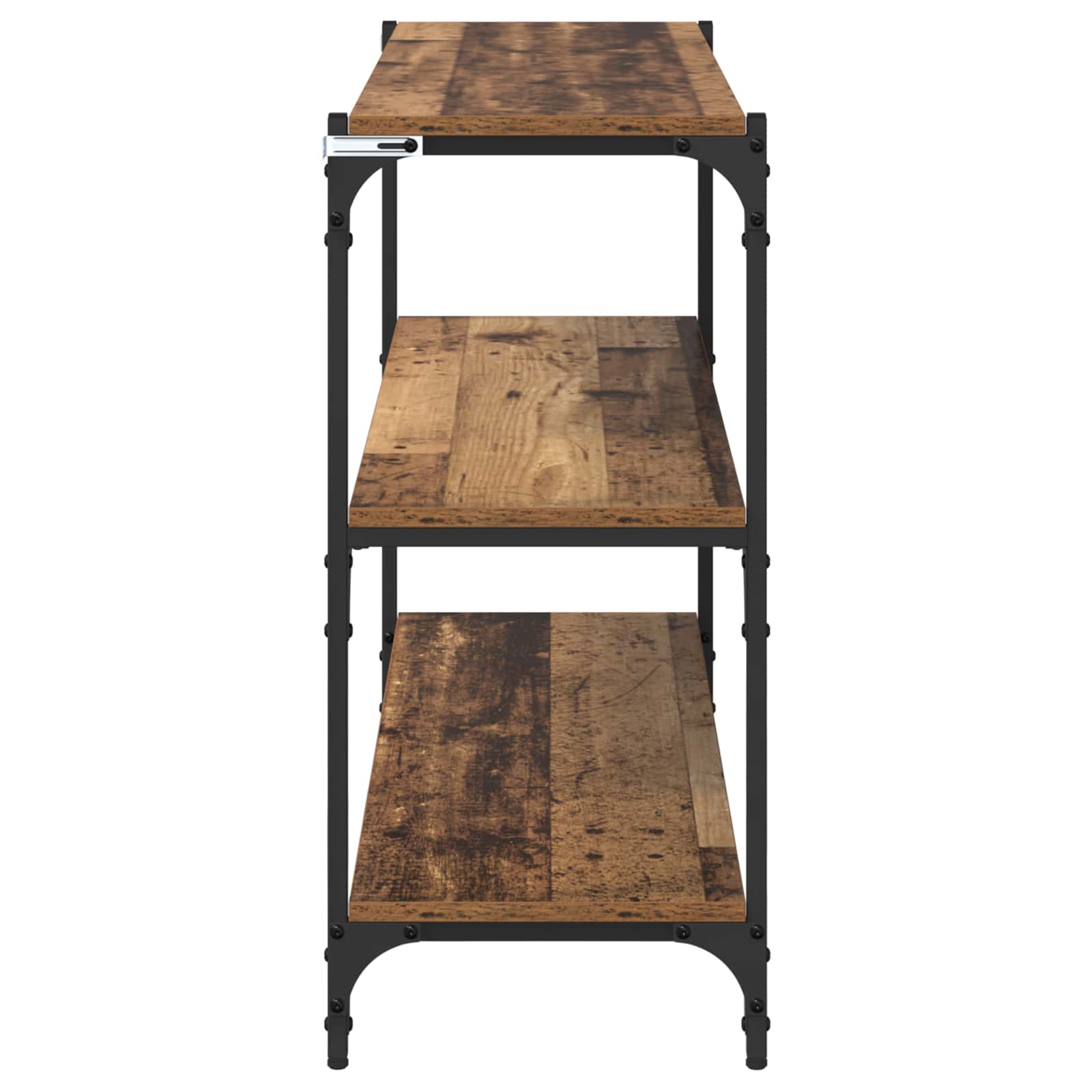 Boekenkast Oud hout 100 x 33 x 70,5 cm Gemonteerd hout en ijzer