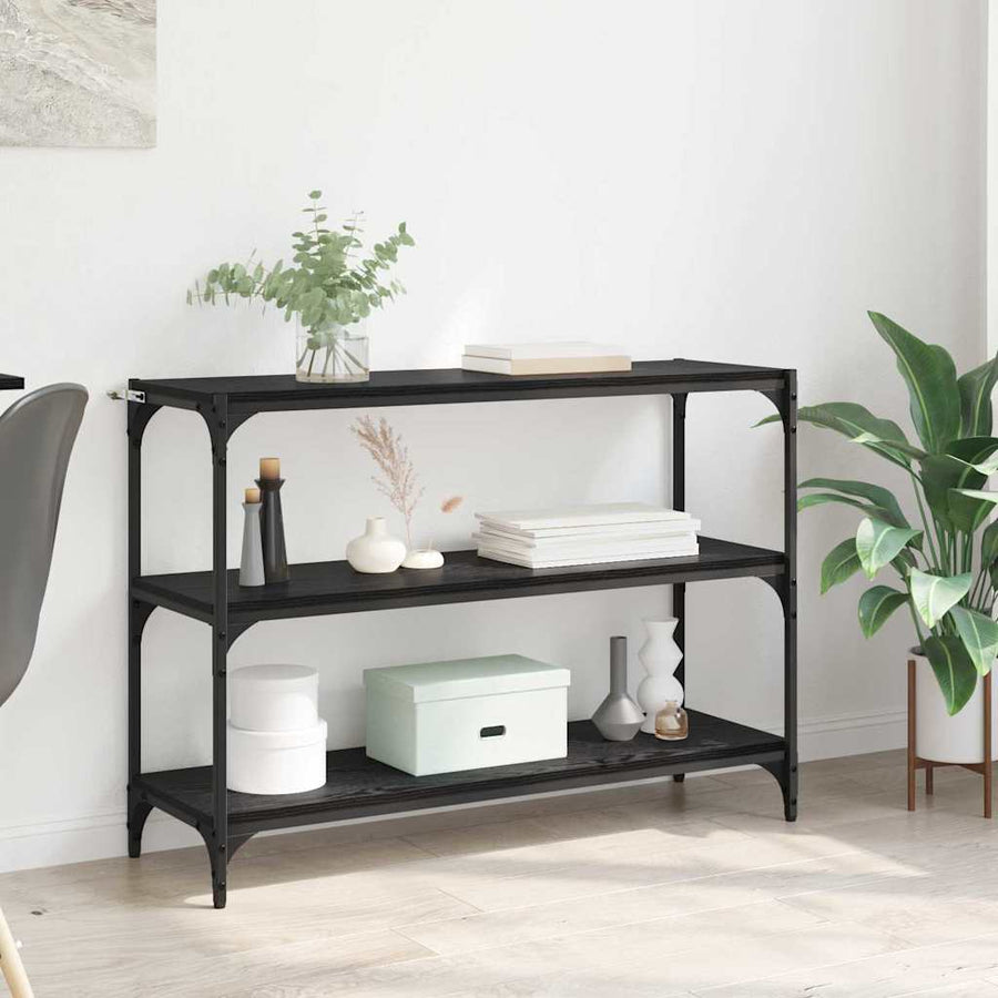 Boekenkast Zwart eiken 100 x 33 x 70,5 cm