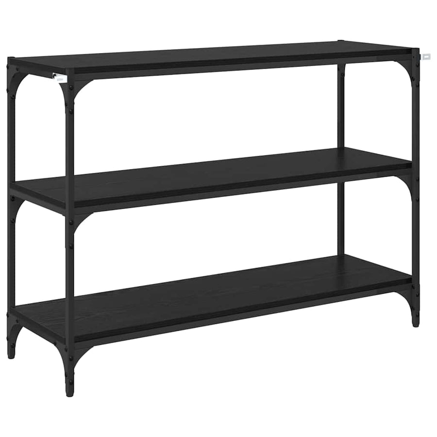 Boekenkast Zwart eiken 100 x 33 x 70,5 cm