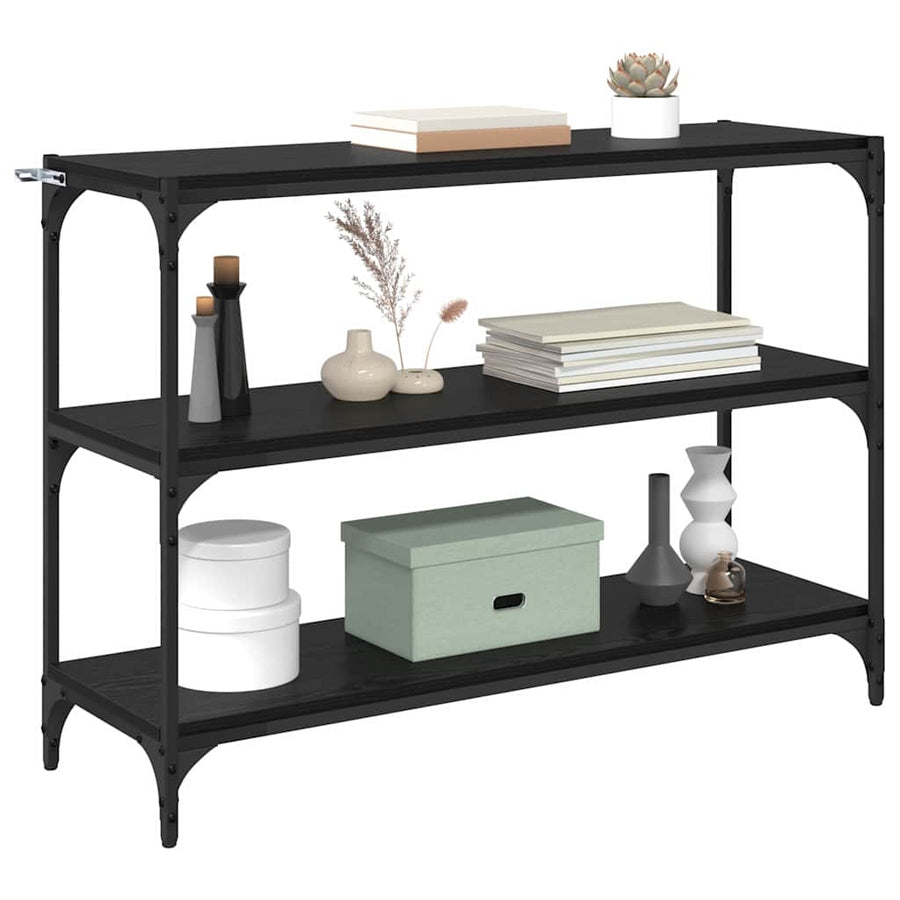 Boekenkast Zwart eiken 100 x 33 x 70,5 cm