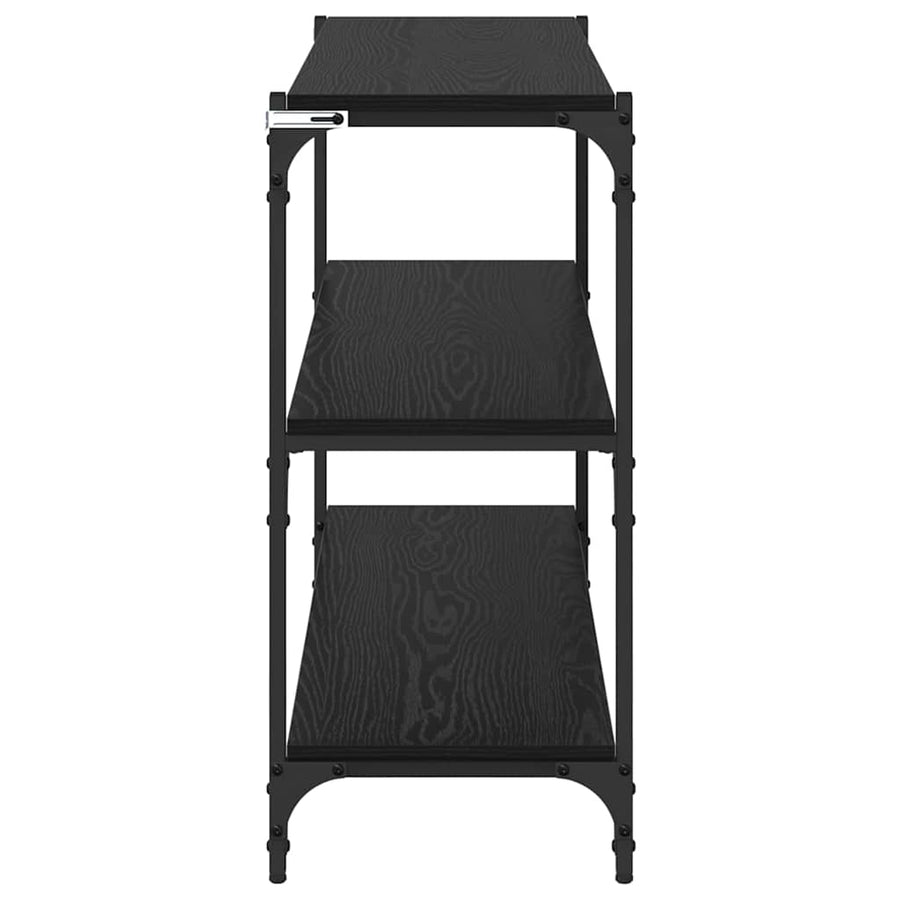 Boekenkast Zwart eiken 100 x 33 x 70,5 cm