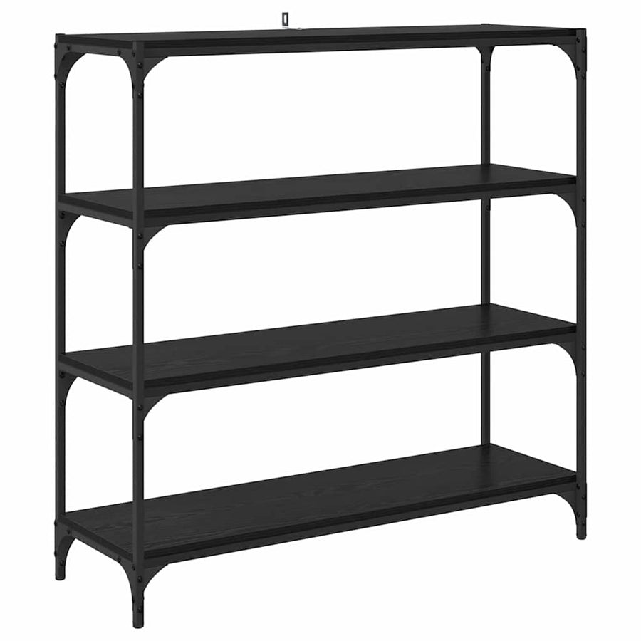 Boekenkast Zwart Eiken 100 x 33 x 100 cm