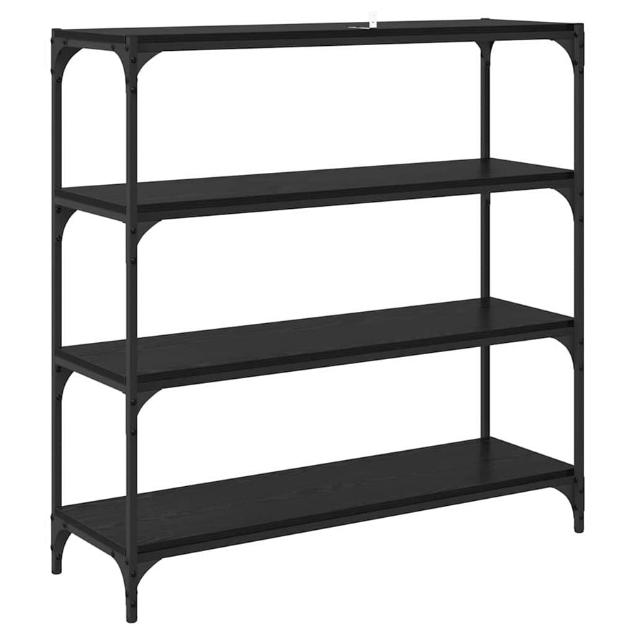 Boekenkast Zwart Eiken 100 x 33 x 100 cm