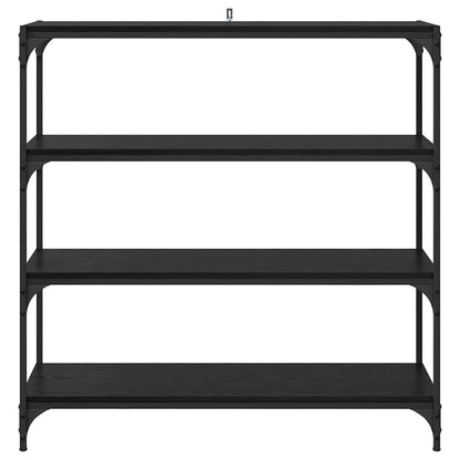 Boekenkast Zwart Eiken 100 x 33 x 100 cm