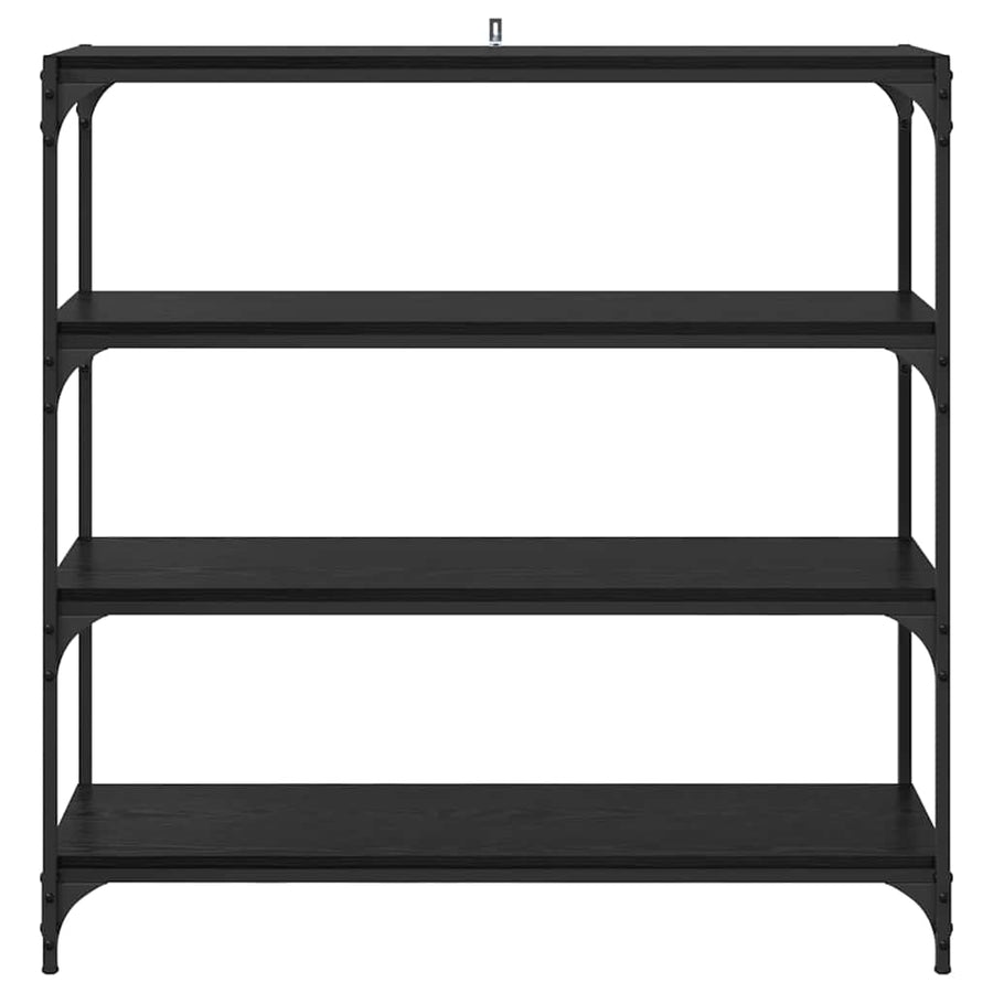 Boekenkast Zwart Eiken 100 x 33 x 100 cm