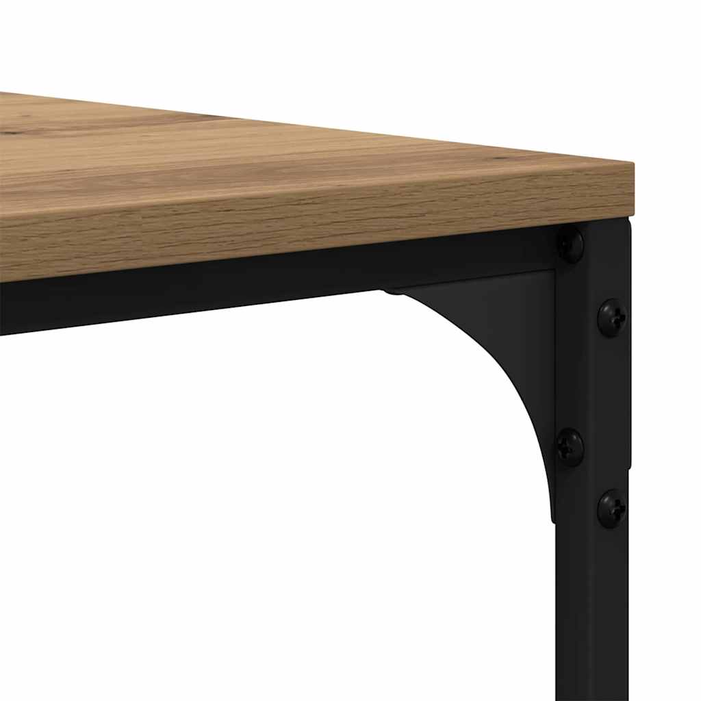 Salontafel Artisan Eiken 100 x 50 x 35 cm Bewerkt hout