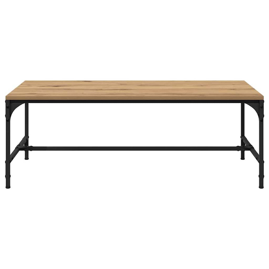 Salontafel Artisan Eiken 100 x 50 x 35 cm Bewerkt hout
