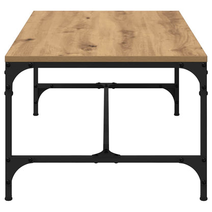 Salontafel Artisan Eiken 100 x 50 x 35 cm Bewerkt hout