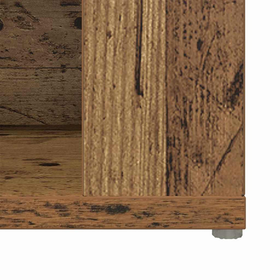 Dressoir met lade Oud Hout 100 x 30 x 59,5 cm Bewerkt hout
