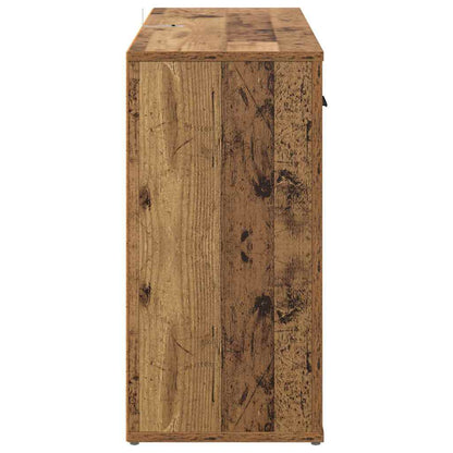 Dressoir met lade Oud Hout 100 x 30 x 59,5 cm Bewerkt hout