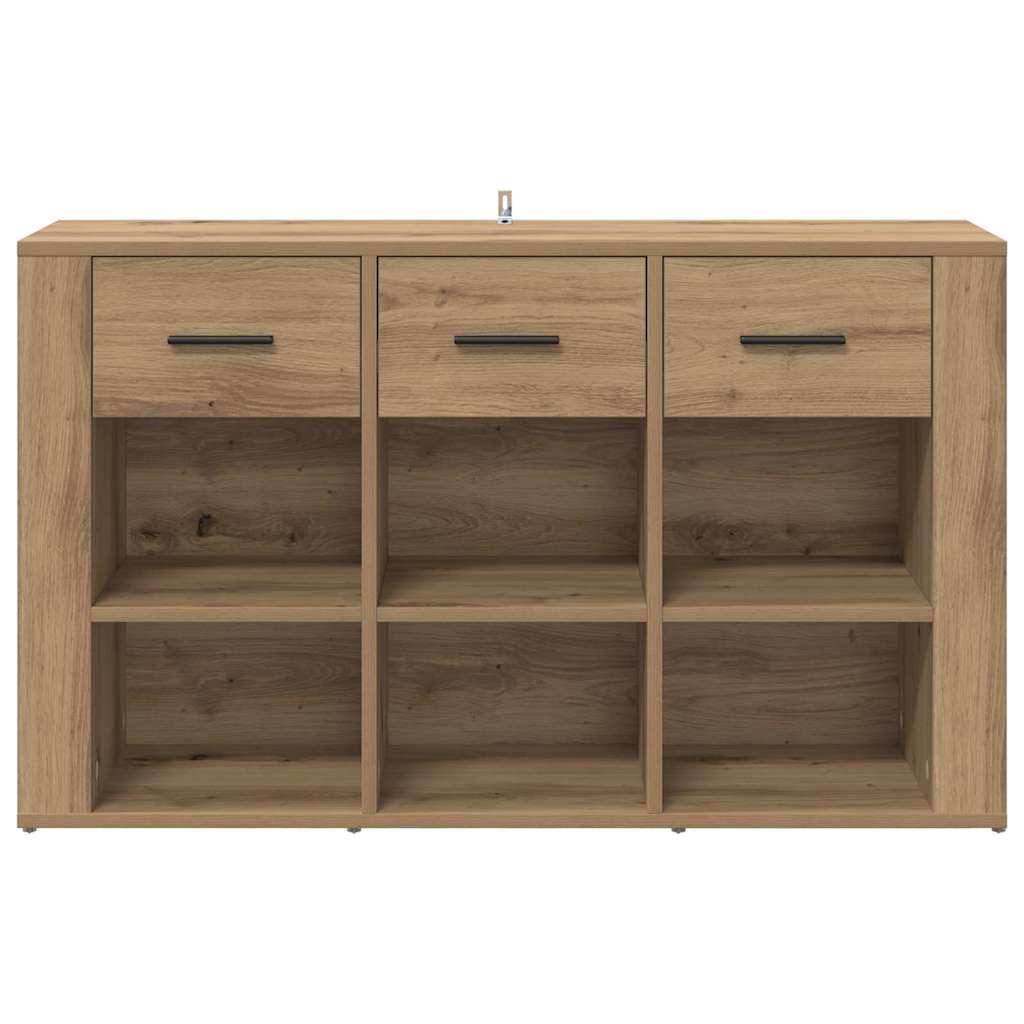 Dressoir met lade Artisan Eiken 100 x 30 x 59,5 cm Bewerkt hout