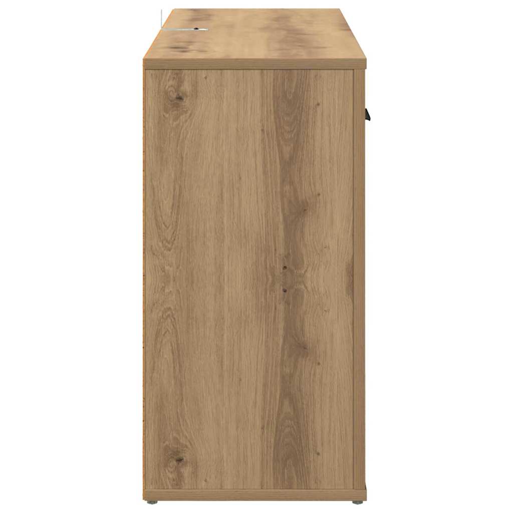 Dressoir met lade Artisan Eiken 100 x 30 x 59,5 cm Bewerkt hout