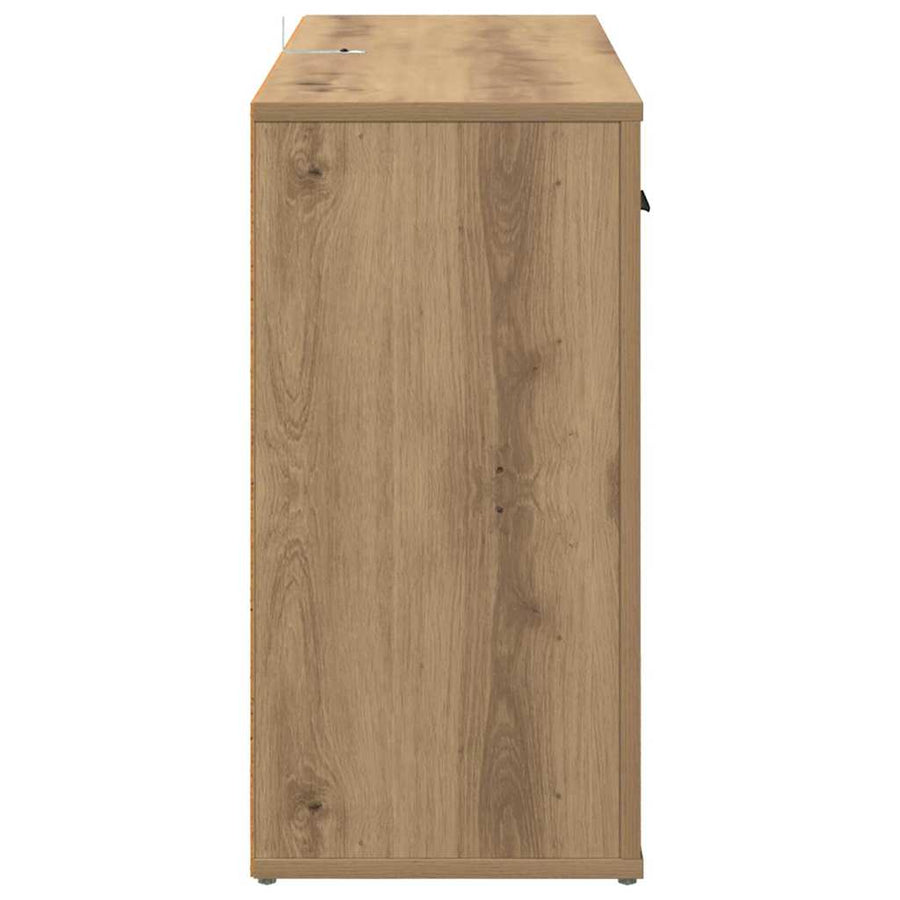 Dressoir met lade Artisan Eiken 100 x 30 x 59,5 cm Bewerkt hout