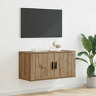 Wall-Mounted TV Cabinet Wall-Mounted Artisanal Oak Colour