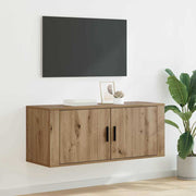 Tv-kast wandmontage 100x34,5x40 cm artisan eiken