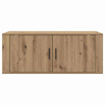 Wandgemonteerde TV-kast Artisan Eiken 100 x 34,5 x 40 cm