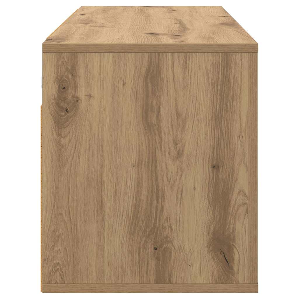 Wandgemonteerde TV-kast Artisan Eiken 100 x 34,5 x 40 cm